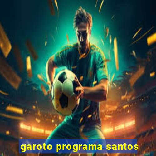 garoto programa santos